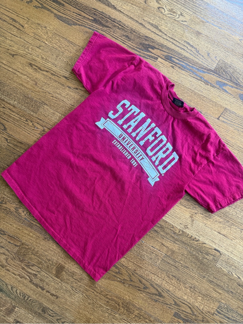 Vintage MV Sport Stanford Red Graphic Tee